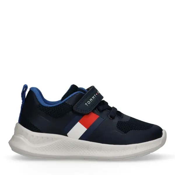 Flag Mesh Hook And Loop Sneakers