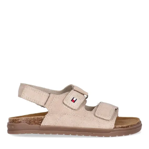 Suede Velcro Sandals