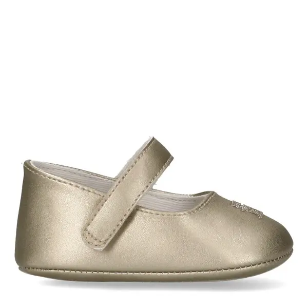 Metallic Mary Jane Pre-Walker Shoes