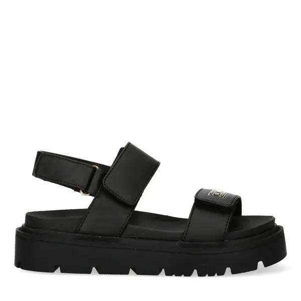Kids Girls Chunky Platform Sport Velcro Sandals