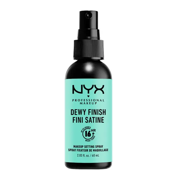 Nyx Professional Makeup | Dewy Finish, Lightweight and Extends Makeup Wear Up to 16 hours, Makeup Long Lasting Setting Spray - 02, Dewy Finish , 60 ml