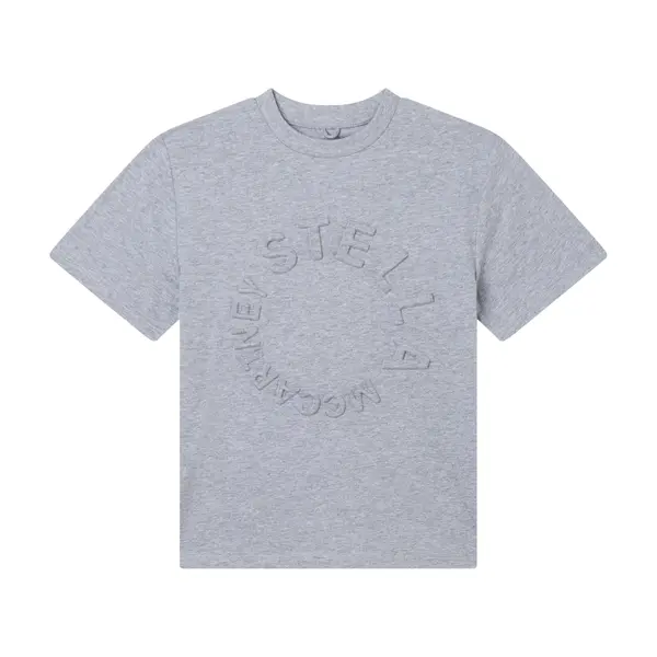 Short Sleeve T-Shirt with Tonal Raised Logo