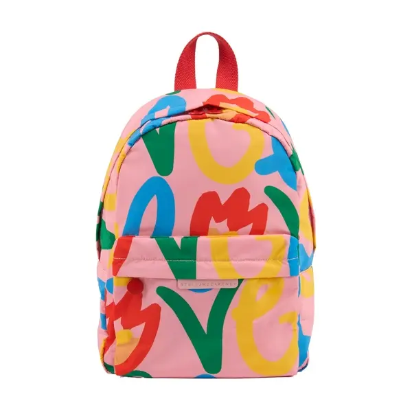 Vibrant Rainbow "LOVE" Graphics Backpack