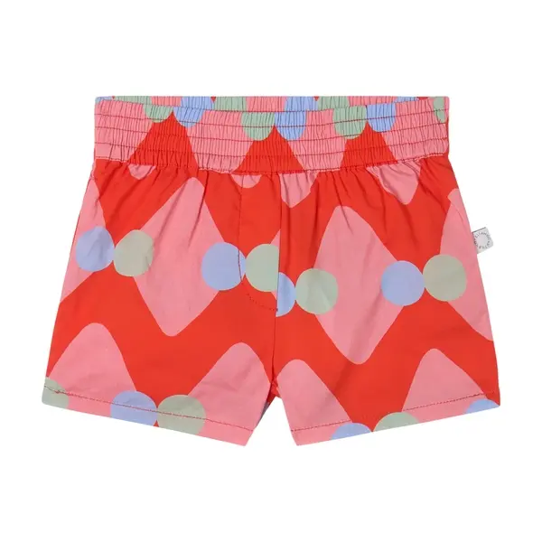Geometric Diamond & Dot Shorts