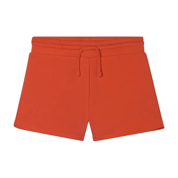 Orange Daisy Pocket Sweat Shorts