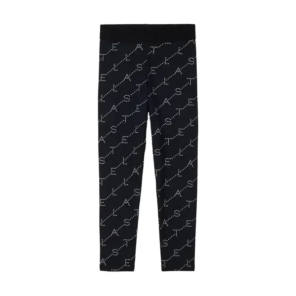 Studded Logo Graphic Leggings