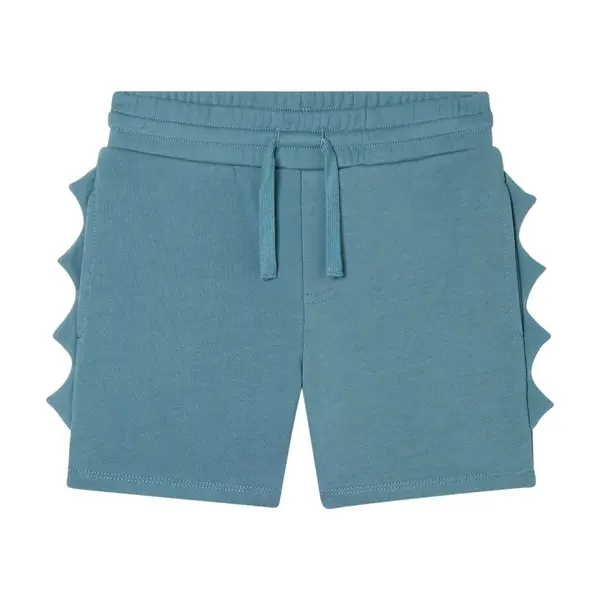 Teal Dinosaur Spike Jersey Shorts