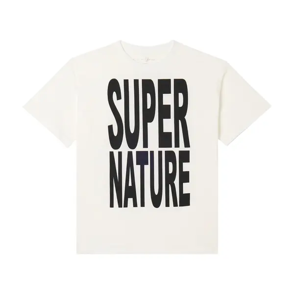 Short Sleeve T-Shirt with Abstract Lettering