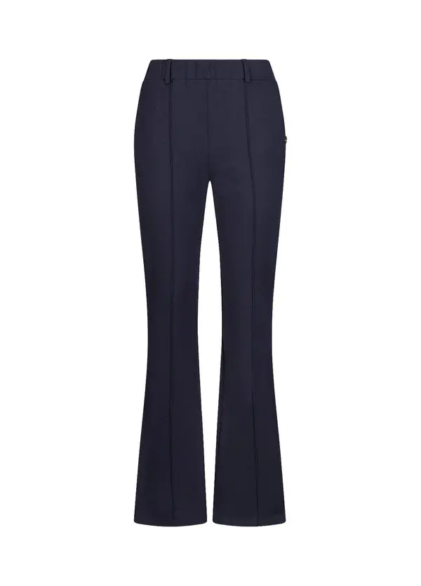 Cropped Flared Trousers