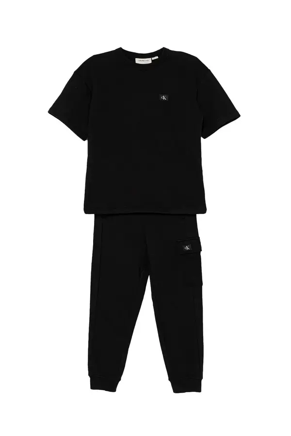 Short Sleeve Logo Jogger Set