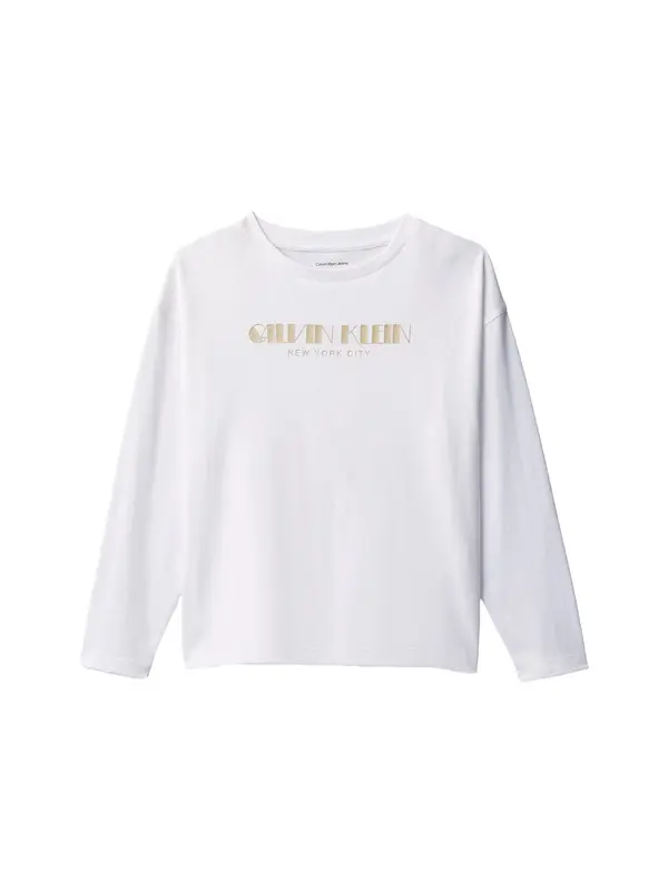 Boxy Logo Long Sleeve T-shirt