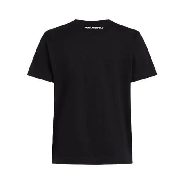 Cotton T-shirt with Due Logo Print