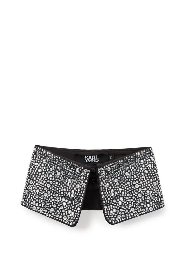 Rhinestone Satin Collar  Image