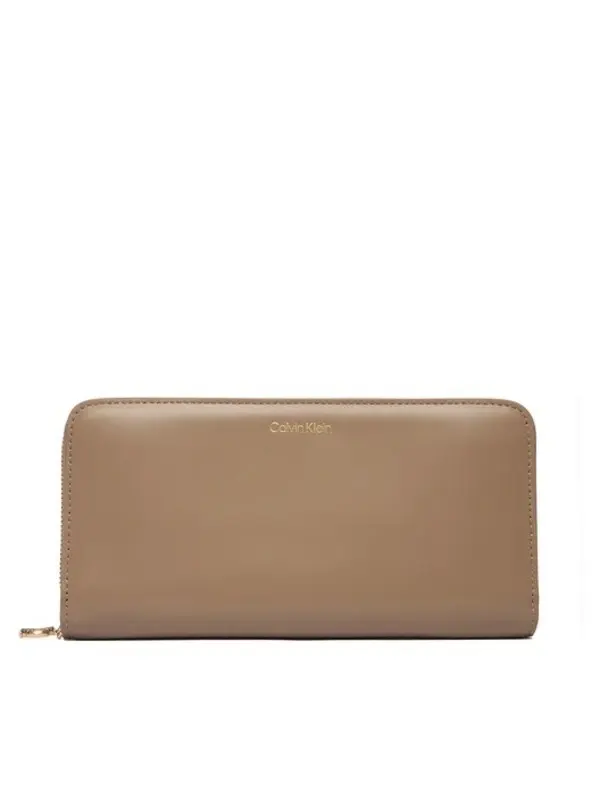 Soft Leather Long Zip Around Wallet