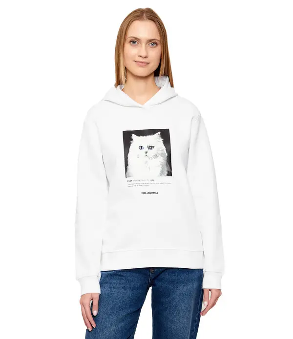 Relaxed Fit Portrait Hoodie