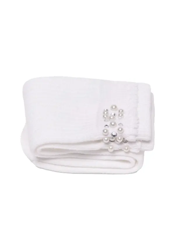 Pearl Pointelle Socks Image