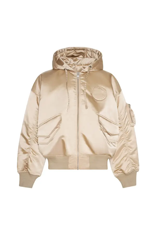 Oversized Bomber Jacket