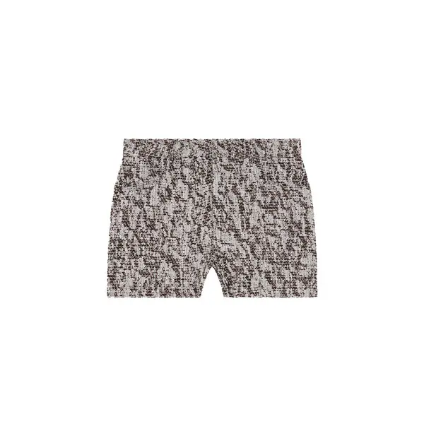 Straight Cut Tweed Shorts Image