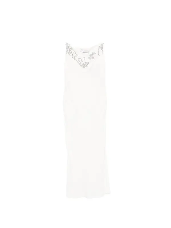 Embellishment Slip Midi Dress