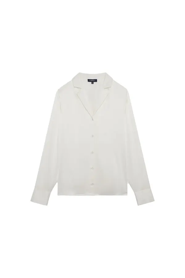 Charline Silk Long Sleeve Shirt