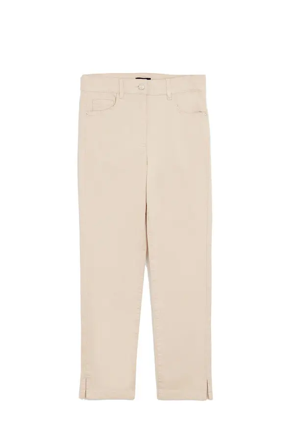 Slim Fit Mason Cropped Trousers