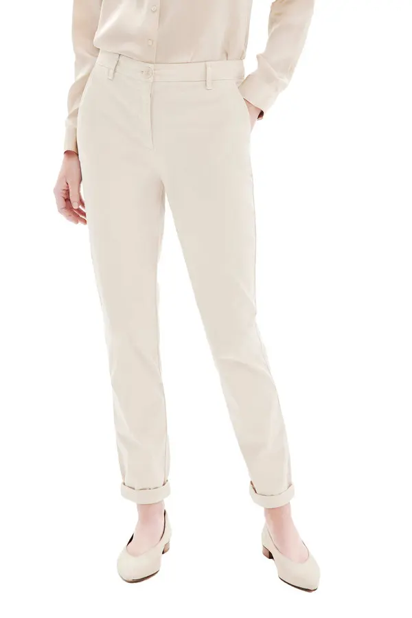 Straight Fit Chino Trousers