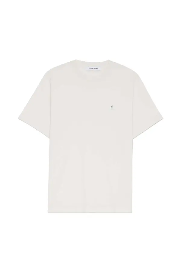 Regular Fit É Short Sleeve T-shirt - White