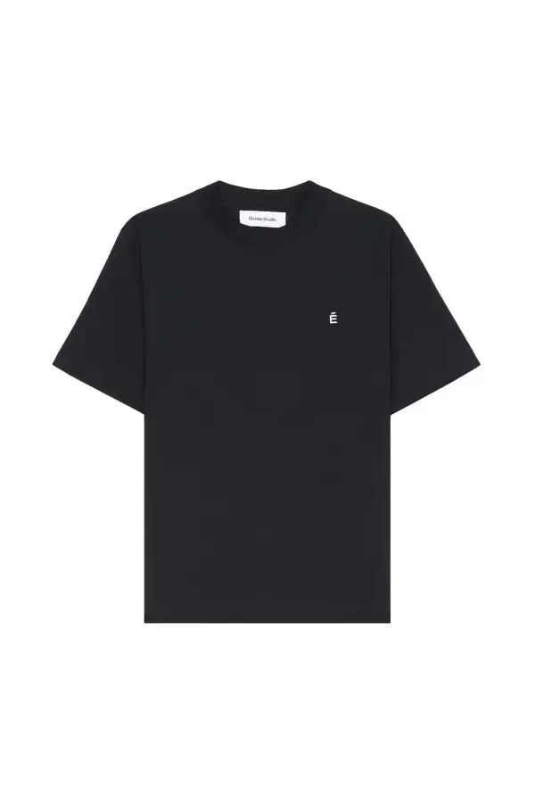 Regular Fit É Short Sleeve T-shirt - Black