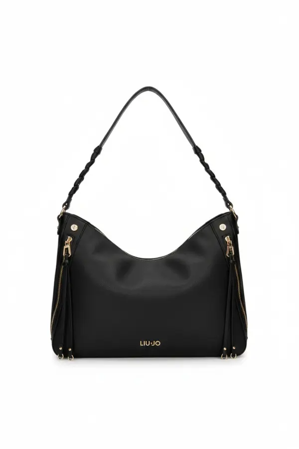 Braided Strap Hobo Shoulder Bag