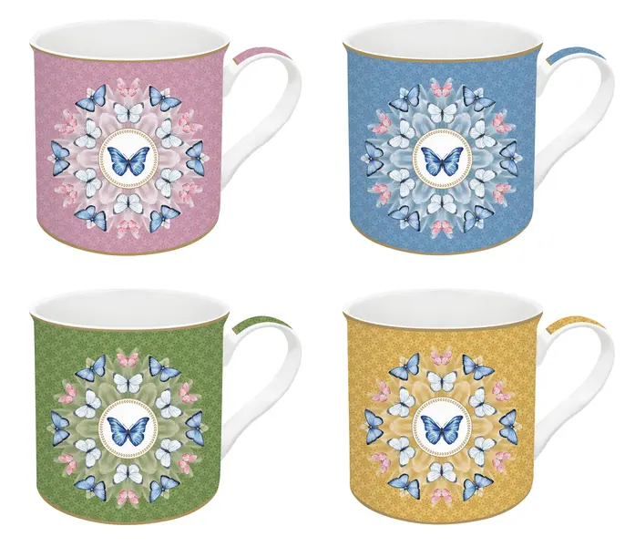 Spring Parade Fine China Mug Set Image