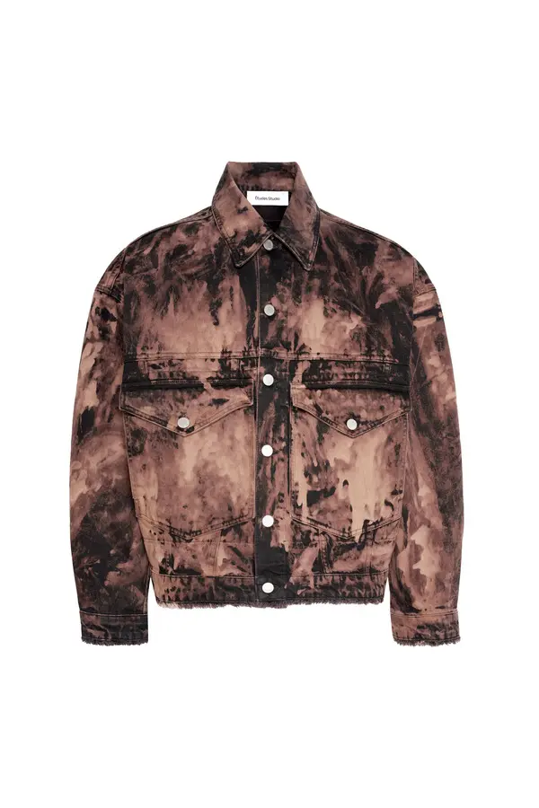 Loose Denim Jacket Bleach