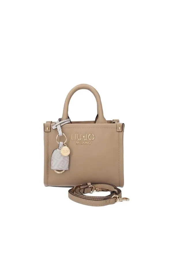 Leather Mini Handbag with Adjustable Crossbody Strap