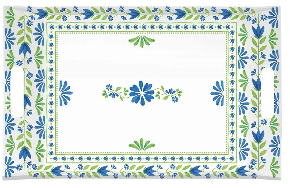 Flowers Garden Tray 47x31