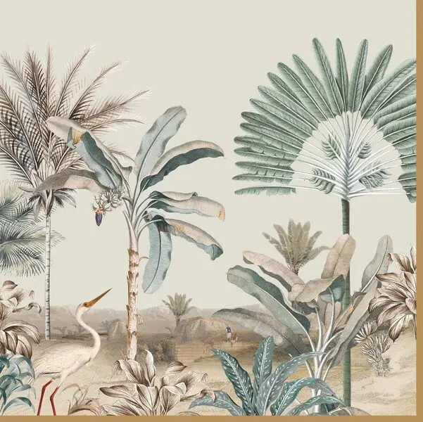 Pack of 20 Fashion paper  33x33 - Nostalgic Heaven