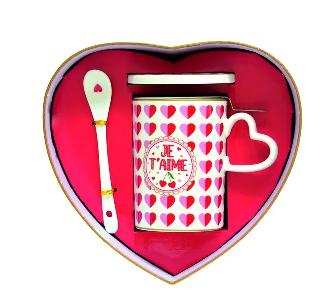 Porcelain Infuser Set with Lid & Spoon 350 ml