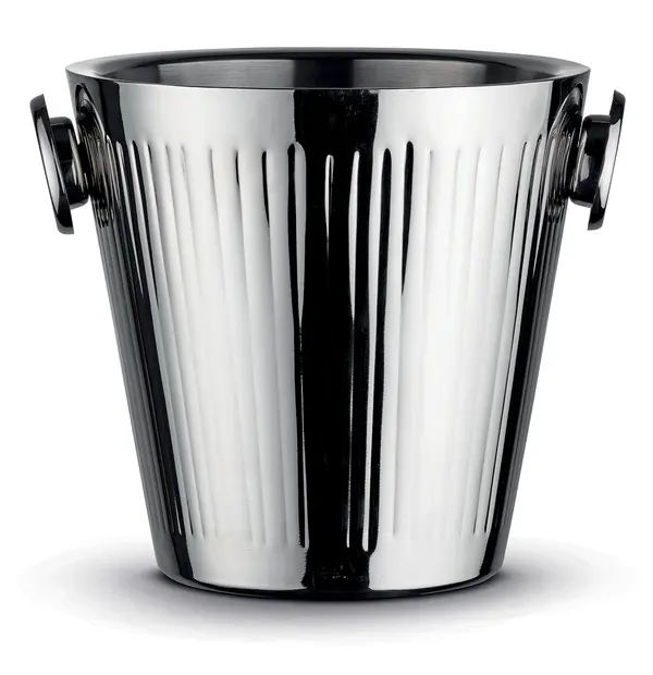 Double-wall Striped Champagne Bucket Ø 23cm H 23cm