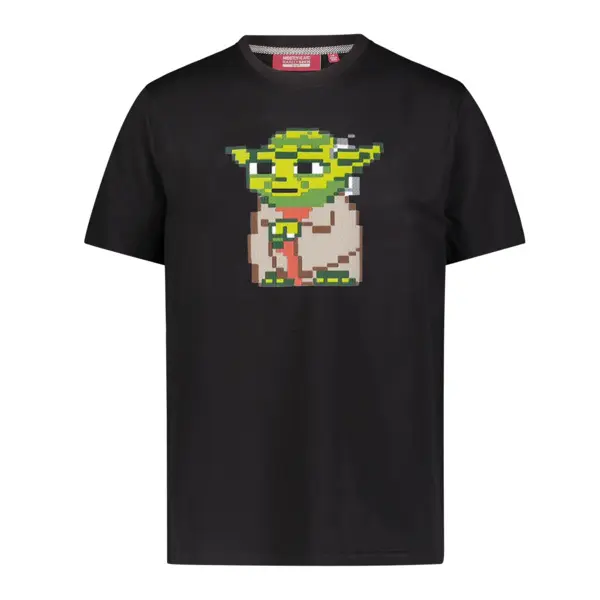 Ogre Print Crew Neck Short Sleeve T-shirt