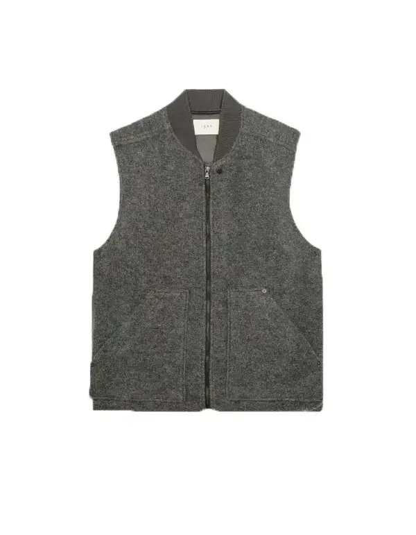 Boiled Wool Waistcoat