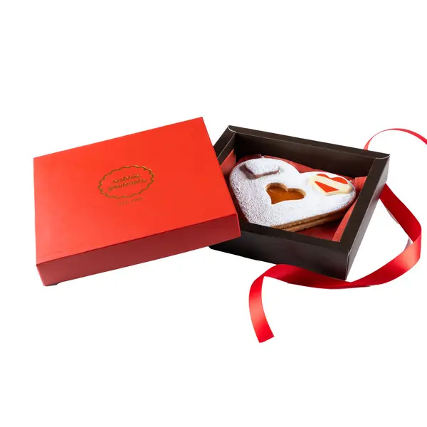 Medium Heart Sable Apricot Jam