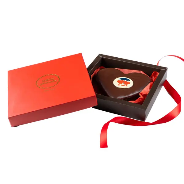 Medium Heart Sable Dark Chocolate