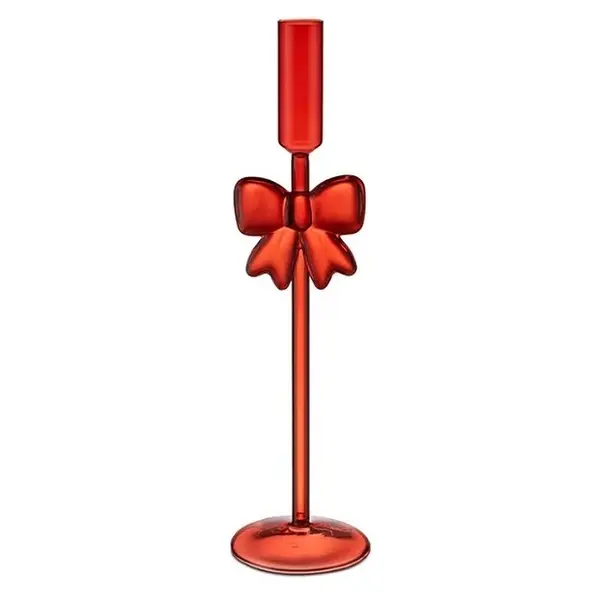 Brillafiocco Candleholder Red L