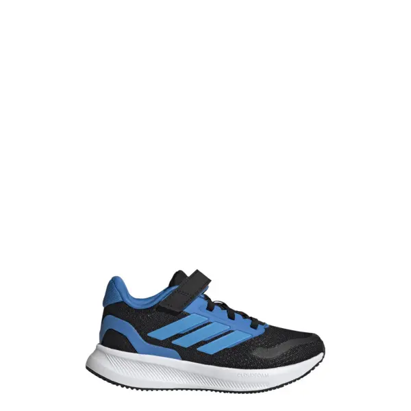Black & Blue Runfalcon 5 Runner Sneakers - Kids