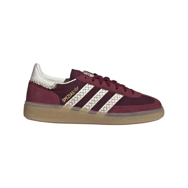 White & Bordeaux Handball Spezial Sneakers
