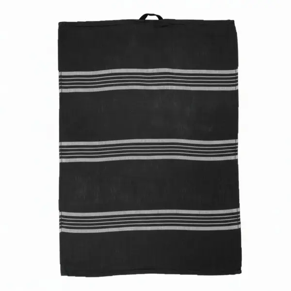 Kitchen Towel, Black Lines 50X70 Image