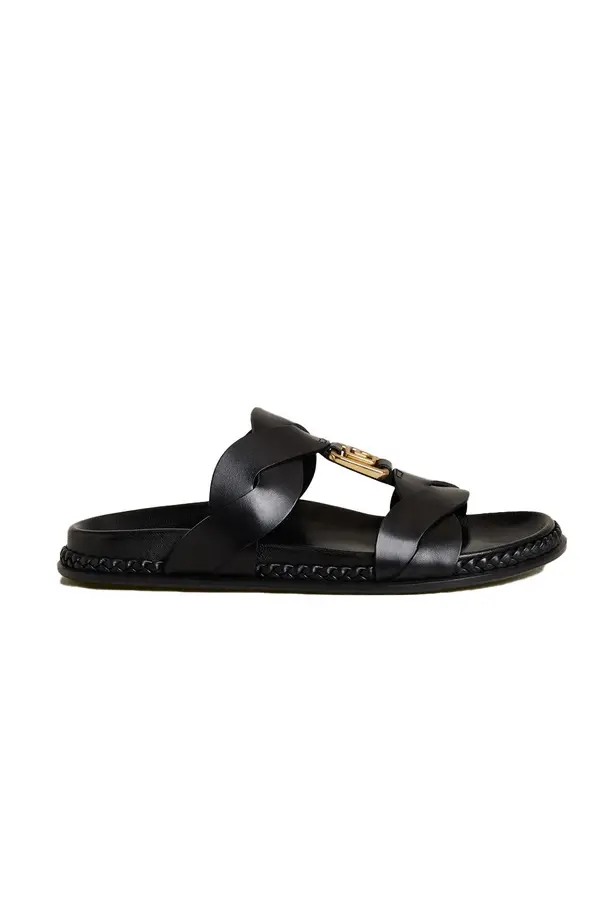 Gold Spiral Jeweled Sliders