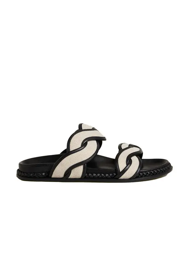 Double Braided Strap Slides 