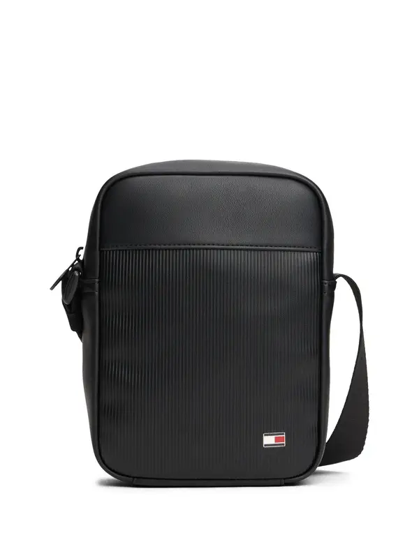 Hilfiger Flag Ribbed Crossbody Reporter Bag