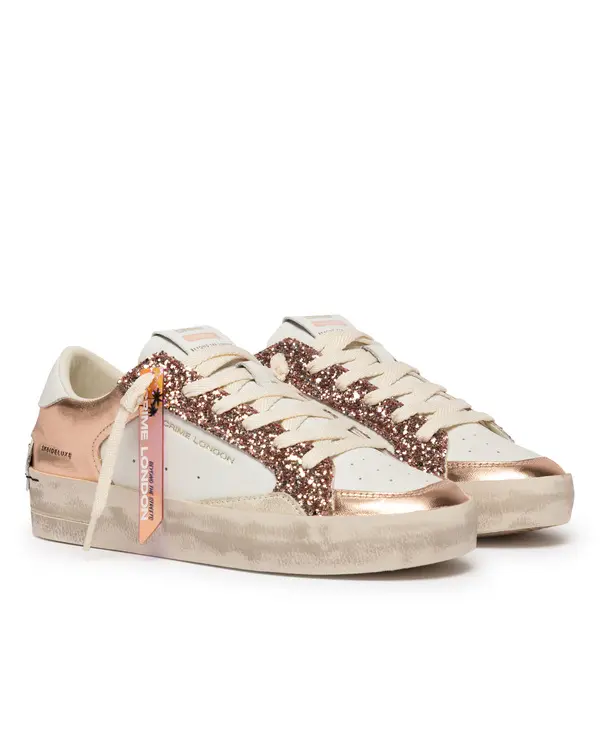 SK8 Deluxe Sweet Like Honey Leather Sneakers