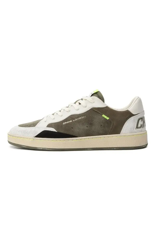 Chelsea Neon Dust Suede Sneakers
