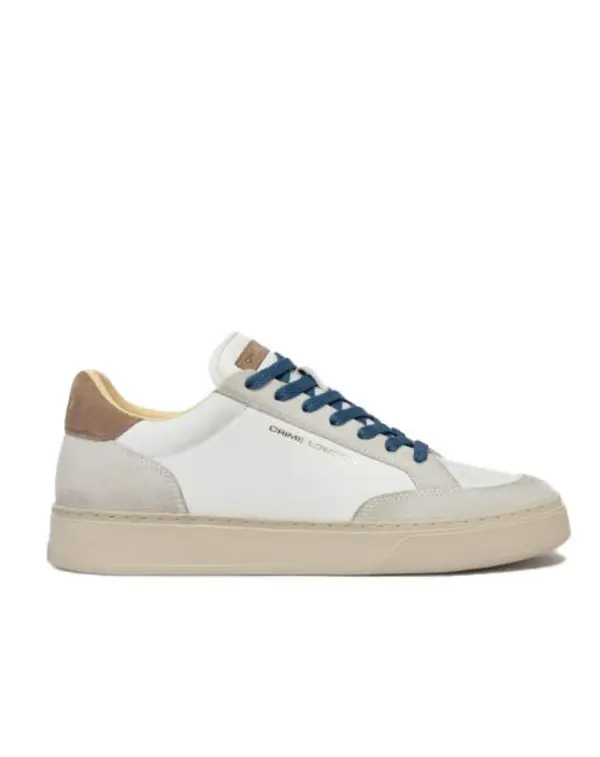 Eclipse Cobalt Blue Leather & Suede Sneakers